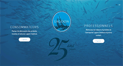 Desktop Screenshot of lagoonseafood.com